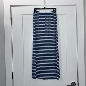 Striped Maxi Skirt